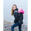 Magyarinda babatakaró - fekete pinkkel Magyarinda babatakaró - fekete pinkkel