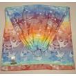 Használt Lenny Lamb karikás kendő - swallows rainbow light, világos fecskés szivárvány Használt Lenny Lamb karikás kendő - swallows rainbow light, világos fecskés szivárvány