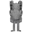 Nabaca® - félcsatos hordozó szettben - puplin, fekete denim Nabaca® - félcsatos hordozó szettben - puplin, fekete denim