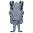 Nabaca® - félcsatos hordozó szettben - puplin, kék denim