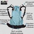 KiBi MAXI csatos hordozó - Sütőtök KiBi MAXI csatos hordozó - Sütőtök