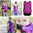 KiBi EVO csatos hordozó - Lila Jamu KiBi EVO csatos hordozó - Lila Jamu