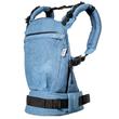 Liliputi® csatos hordozó – rainbow line, Denim Liliputi® csatos hordozó – rainbow line, Denim