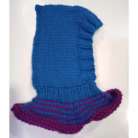 Kézzel kötött űrhajós sapka, 39 cm körüli fejméret